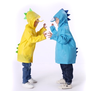 Veste de pluie imperméable en PVC pour filles, motif dessin animé mignon, idéale pour les excursions – Collection <span class=keywords><strong>2023</strong></span> en vogue - Product Image 4