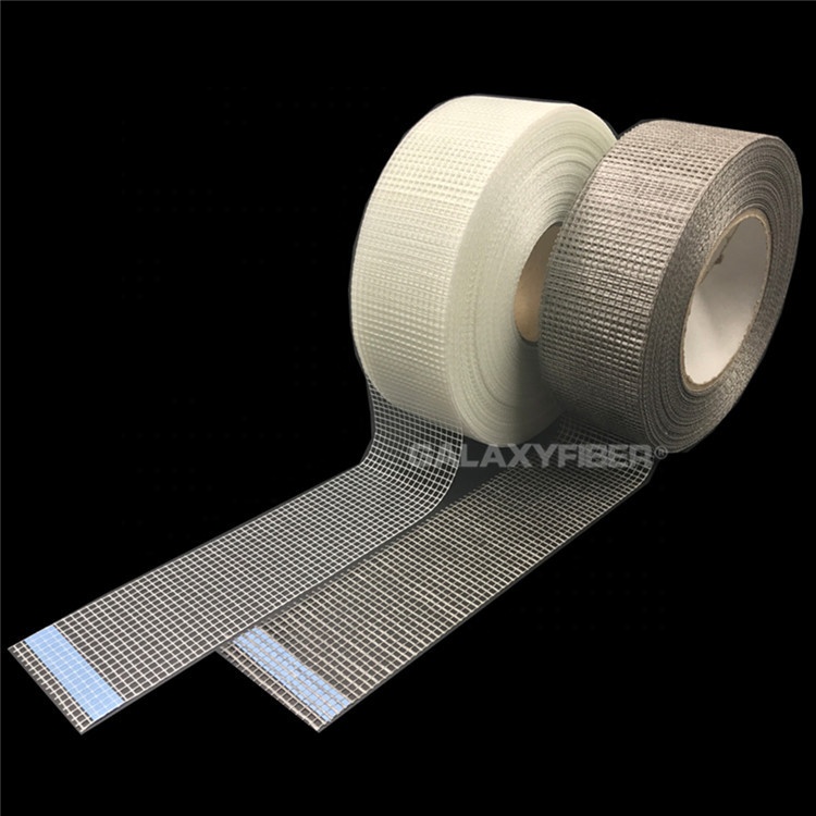 Fabricant Vente Diverses Couleurs 65gsm Fibre de Verre Mesh Cloison Sèche Joint Scrim Tape Fibre de Verre Cloison Sèche Joint Tape