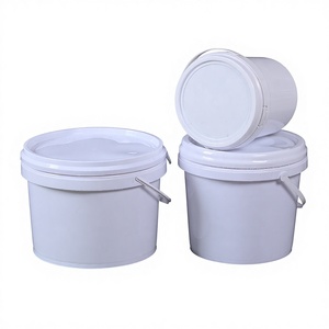 Cubo Redondo de Plástico PP <span class=keywords><strong>Yusu</strong></span> de 20L para Agua, Pintura, Gasolina, Fertilizante, Sellado Fuerte, No Tóxico, Duradero, Ecológico y Reciclable - Product Image 1