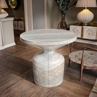 Nouvelle Table d'Appoint en Marbre 2025 – Design Moderne, Noir, Décorative, Multifonctionnelle, Écologique – Mobilier de Salon de Haute Qualité