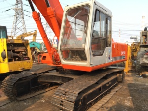 Meilleure vente Hitachi EX200 pelle sur chenilles hydraulique 2010 modèle 0.8m godet 19500kg poids fabriqué au Japon roulement d'occasion - Product Image 5