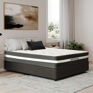 Colchone màu trắng cuộn lên nén bọt lò xo giường phẳng khách sạn ký túc xá nệm - Product Image 1