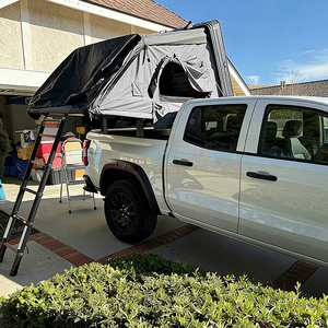 High Quality Foldable 4-Season Performance Waterproof Outdoor Roof Top <b>Tent</b> Aluminum Car Roof Top <b>Tent</b> Hard Shell With Ladder - Product Image 1