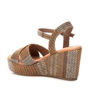 Sandalias de Plataforma con Tiras para Mujer, Color Taupe 171806, Zapatos de Verano - Product Image 3