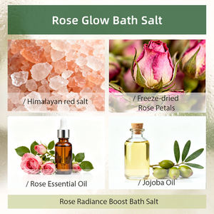 S & Soak OEM lüks Vegan özel etiket organik himalaya çevre dostu kristal magnezyum Epsom banyo tuzu tedarikçisi bitkisel vücut - Product Image 2