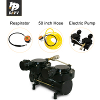Respirateur de plongée sous-marine, compresseur d'air avec tuyau de 15m et respiration, narguilé, avec embout