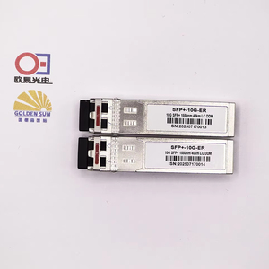 10g-er tx1550nm eml Duplex 40km SFP + SMF 40km10gbps 40km 1550nm LC DFB mô-đun quang <span class=keywords><strong>Ethernet</strong></span> mô-đun truyền thông - Product Image 1