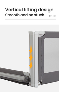 2025 nueva llegada para producto de bebé barandilla de cama plegable de alta calidad protector de cama de seguridad Barandillas de cama de bebé protector para niños pequeños - Product Image 5