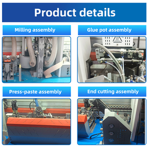 Enchapadora de Cantos Automática de Formación Suave, Máquina Industrial Automática para Enchapar Cantos de Madera MDF con Redondeo de Esquinas - Product Image 3