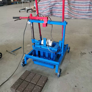 手動コンクリートブロック製造機、家庭用および小規模建設用ハンドプレスレンガ製造機 - Product Image 2