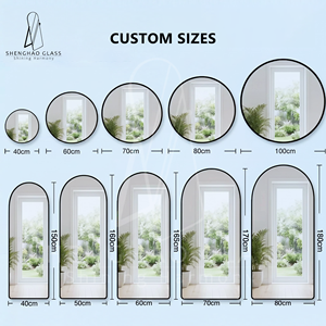 Specchio di Design di Grandi Dimensioni, Moderno, Forma Personalizzata ad Arco, Specchio a Figura Intera <span class=keywords><strong>da</strong></span> <span class=keywords><strong>Parete</strong></span> - Product Image 4