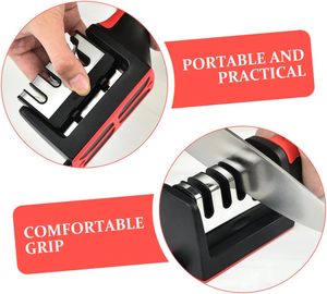 Afilador de Cuchillos de Grano Grueso, Herramienta Manual de Acero Inoxidable para Afilar Cuchillos Metálicos, Solo Lavar a Mano - Product Image 5