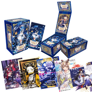 52 diseños Anime juego Video diosa historia naipes Sexy Anime chicas colección tarjeta Cool hermosa chica Cosplay tarjeta dorada - Product Image 4