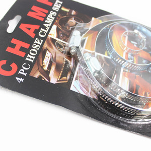 4-piece New Saleable High Carbon Steel Adjustable Hose <strong>Clamp</strong> Set of <strong>American</strong> <strong>Type</strong>