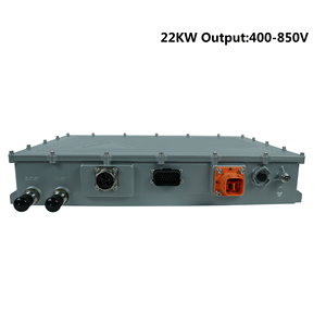 เครื่องชาร์จ OBC 22 กิโลวัตต์ สำหรับรถยนต์ไฟฟ้า แบตเตอรี่ลิเธียม ระบบ AC เป็น DC 400V ระดับการป้องกันน้ำ IP67 ระบบระบายความร้อนด้วยของเหลว 3 เฟส - Product Image 3