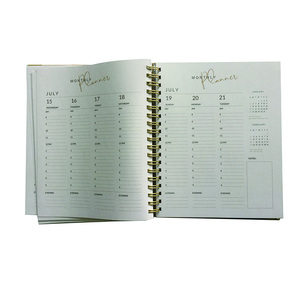 Tùy Chỉnh Thiết Kế Bìa Cứng Xoắn Ốc Tạp Chí Máy Tính Xách Tay Kế Hoạch - Product Image 4