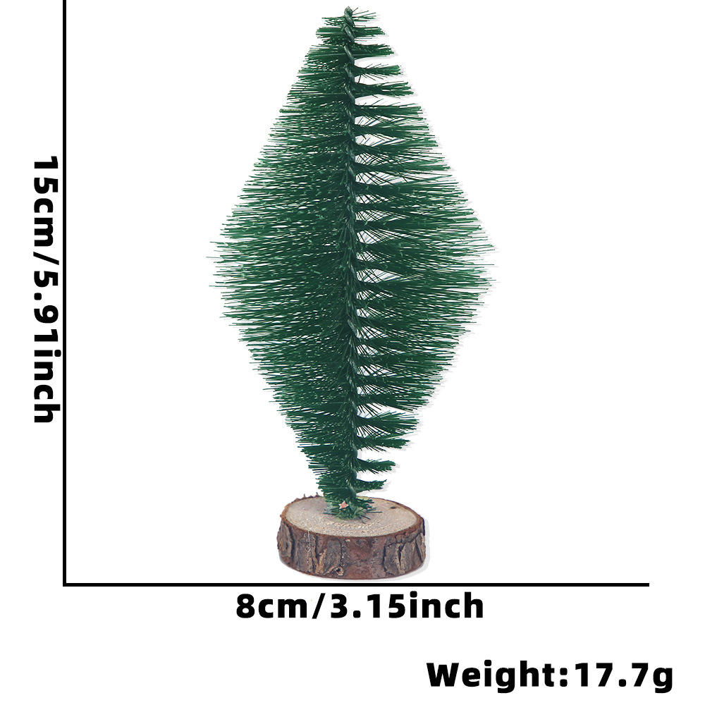 Arbre de Noël diamant vert