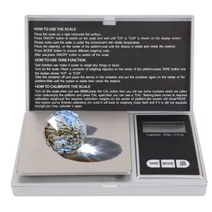 Portable Diamond Tester Selector Juwelier Tool Set Digitale Pocket Sieraden Schaal