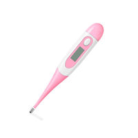 Thermomètre numérique électrique flexible haute précision certifié CE RoHS pour la mesure de la température axillaire portable
