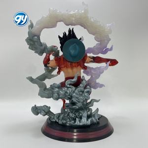 One Pieced Whole Cake Island Snakeman Gear Quatrième <span class=keywords><strong>Luffy</strong></span> Figure Anime Statue Model Desktop Decor - Product Image 3