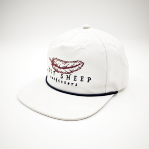 Casquettes à visière plate, casquette de sport, casquette personnalisée à 5 panneaux avec logo brodé, casquette snapback en coton avec cordon - Product Image 2