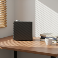 Diffuseur d'arômes ultrasonique sans eau TS1500 500 ml, contrôlé par application/WiFi, avec un bruit inférieur à 42 dB, pour les maisons, les spas, les lieux commerciaux