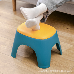 Seven Powers Plastic <b>Low</b> <b>Stool</b> Non Slip Footrest Shower Bench Size QL005 - Product Image 4