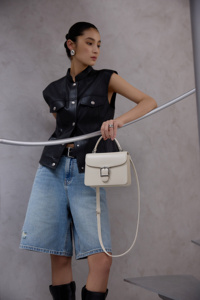 Bolsos <span class=keywords><strong>de</strong></span> Cuero al por Mayor, <span class=keywords><strong>Bajo</strong></span> MOQ, Bolsos <span class=keywords><strong>de</strong></span> Cuero Genuino, Estilo Vintage, con Solapa, Tipo Satchel, para Boutiques - Product Image 3