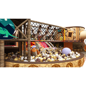 Parc d'attractions sur le thème des dinosaures personnalisé de 367 m², aire de jeux intérieure de 3,2 m - Product Image 4