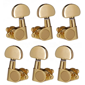 Clés de réglage dorées scellées pour <span class=keywords><strong>guitare</strong></span> électrique ou <span class=keywords><strong>acoustique</strong></span> - Product Image 2