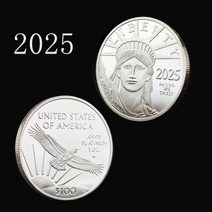 Monedas Conmemorativas Personalizadas de Aleación de Zinc Bañadas en Oro, Proceso de Fundición a Presión, Impresión Tipográfica, Reproducción Artística, Logotipo Personalizado - Product Image 1