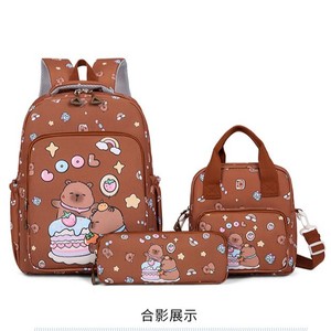 Winter Clearance New Style High-Looking Schoolbag for Junior High <b>School</b> Students Large Capacity Lightweight Nylon <b>Backpack</b> - Product Image 4