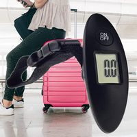 Balance de valise électronique portable avec logo personnalisé, balance de bagages numérique miniature de 40 kg, balance suspendue pour bagages