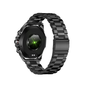 Hommes d'affaires montre intelligente 1.43 pouces AMOLED affichage BT appel 400mah longue durée de vie de la batterie Fitness Tracker IP68 acier inoxydable - Product Image 4