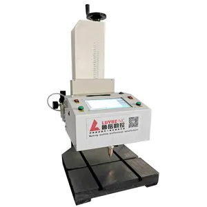 High Depth Desktop Pneumatic Dot Peen Marking Machine for Metal Engraving Machine for Cylindrical Flat surface