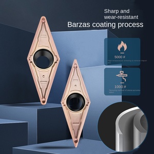 CNC Torna Bıçağı 35 Derece Elmas Keskin Bıçak Tane VBMT160404/08 Paslanmaz Çelik Torna Bıçağı - Product Image 5