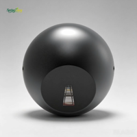 Luminaire d'extérieur d'angle pour escalier, à montage en surface, rond, à faisceau unique, pour la distribution mondiale en gros d'éclairage