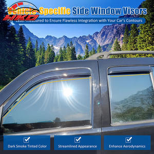 Pare-soleil latéraux en acrylique pour Jeep Liberty 02-07, déflecteurs de pluie et de soleil - Product Image 3