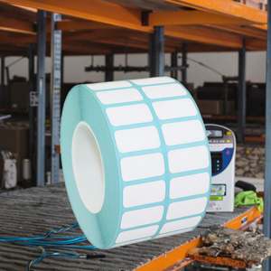 Etiquetas Adhesivas Personalizables en Rollo, Resistentes al Agua y al Aceite, para Empaques Térmicos Comerciales, con Logotipo de Marca, Tamaño y Forma Personalizados - Product Image 3