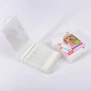 Coton-tige rempli de liquide pour animaux de compagnie pour le décapant sale de nettoyant de bourgeon d'oreille - Product Image 5