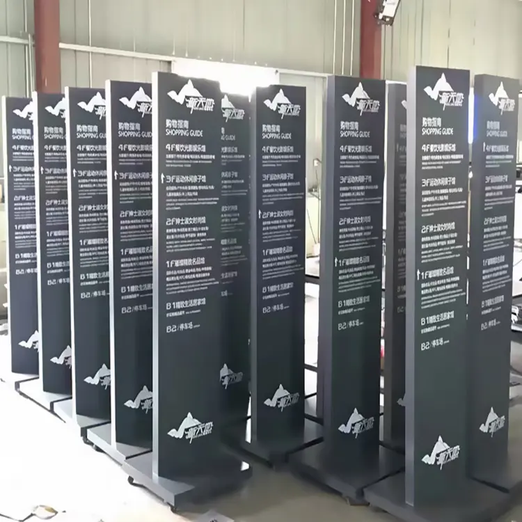 Yiyao dấu hiệu tùy chỉnh sang trọng kiến trúc nội thất signage