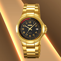 Reloj de Pulsera de Cuarzo para Hombre, Personalizable al por Mayor, Resistente al Agua 3BAR, de Aleación, Moderno, Casual, de Lujo, para Negocios, de Acero Inoxidable