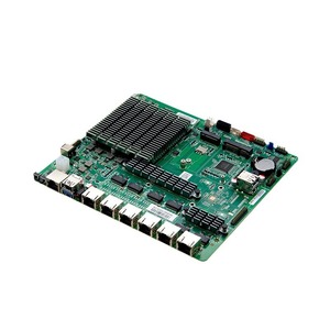 Yentek D641SL <b>Mini</b> Itx Motherboard Intel J6412 2.5Ghz Celeron 6 Lan Ports Gigabit Ethernet For Soft <b>Router</b> - Product Image 3