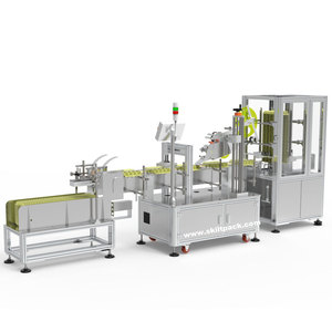 Automatic <strong>Egg</strong> Carton <strong>Egg</strong> Box Top And Side Two Sides Adhesive Labeling <strong>Machine</strong> - Product Image 5