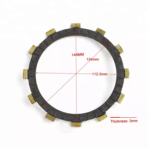Pièce de friction d'embrayage en papier pour moto <span class=keywords><strong>Yamaha</strong></span> <span class=keywords><strong>R</strong></span> 400 900 600 <span class=keywords><strong>650</strong></span> 750 YZF Diversion XTZ - Product Image 6