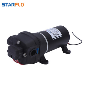 FL-40 Miniature RV Diaphragm Pump <b>12V</b> <b>DC</b> Self-Priming Booster High-Flow Freshwater Pump for Yacht Cleaning Marine Pumps - Product Image 5