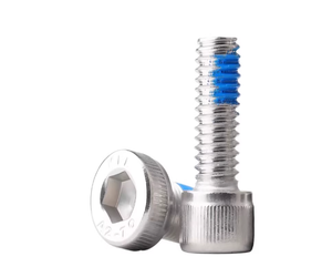 Tornillo de Cabeza Hexagonal Larga con Rosca Interna Nylock, Acero Inoxidable ANSI AISI SS 304 316 316L A2 A4 70 80 - Product Image 4