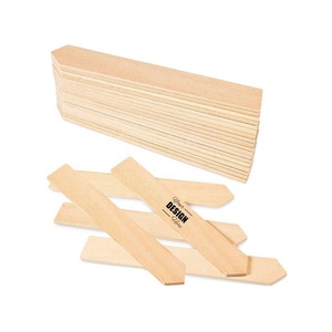 Custom Fashionable Polished <b>Wooden</b> Rectangle Garden <b>Plant</b> <b>Labels</b> & Stakes-Nursery Markers for Gardening & Promotions - Product Image 1