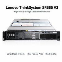 Server Rak 2U Lenovo ThinkSystem SR665V3 Dual AMD DDR5 Pengiriman Cepat Kustom Sehari Jalan