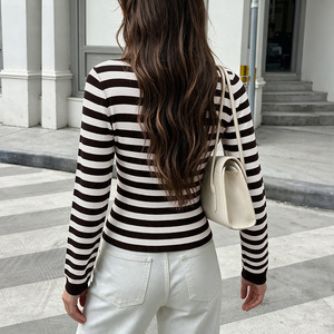 Blusa feminina elegante, camisas de designer para mulheres, camisa de manga comprida, tops estilo coreano, roupas femininas para escritório - Product Image 3